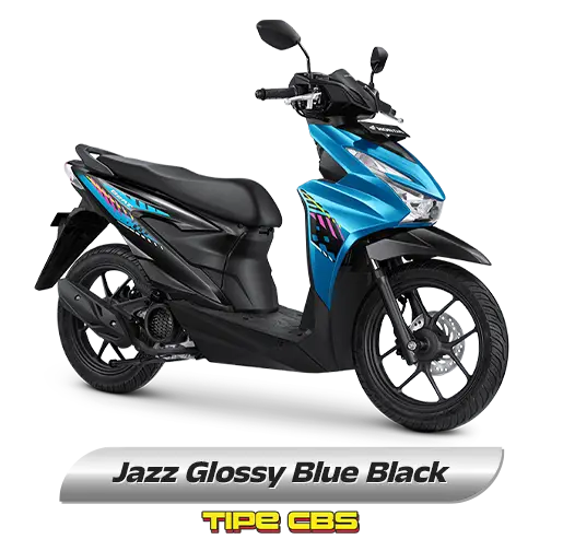 Honda Beat Cbs Bandung warna blue black