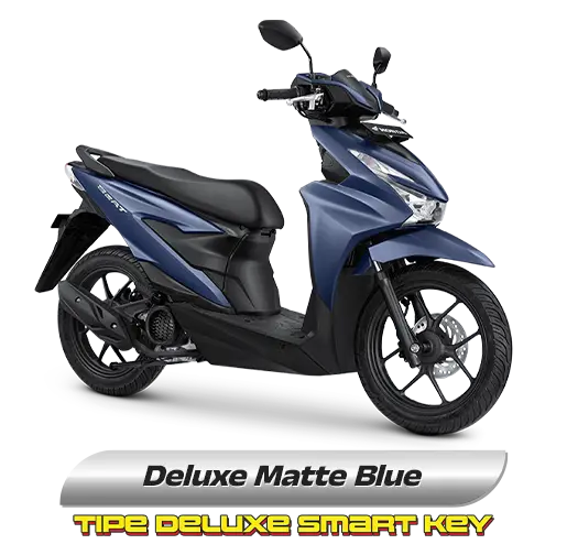 Honda Beat Deluxe Bandung warna Blue