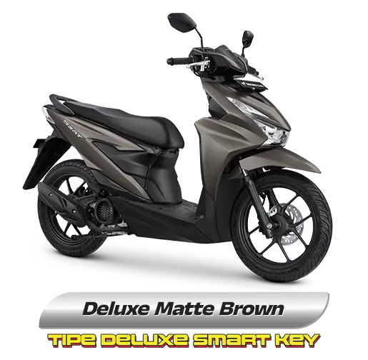Honda Beat Deluxe Bandung warna Brown