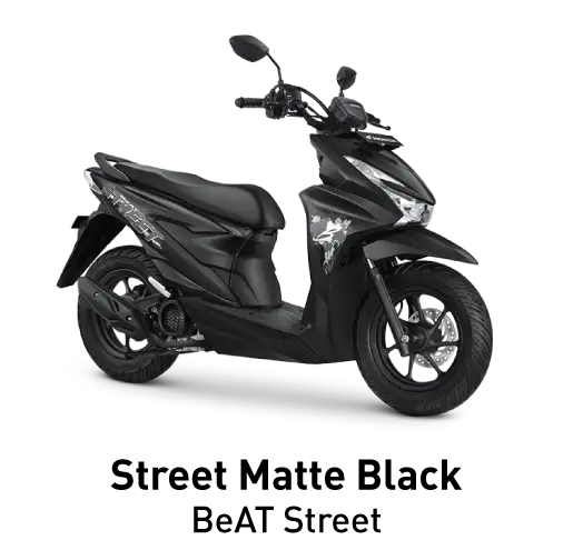 Honda Beat Street Bandung warna Black
