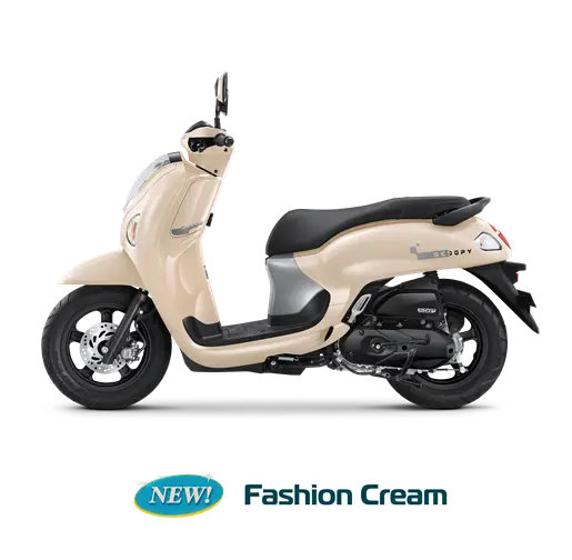 Honda Scoopy White