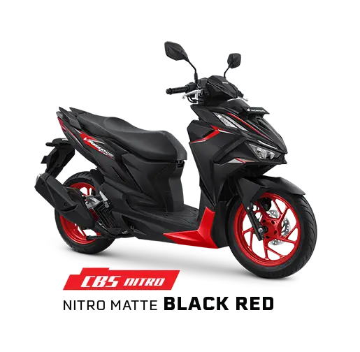 Honda Vario EVO 160 nitro matte black red