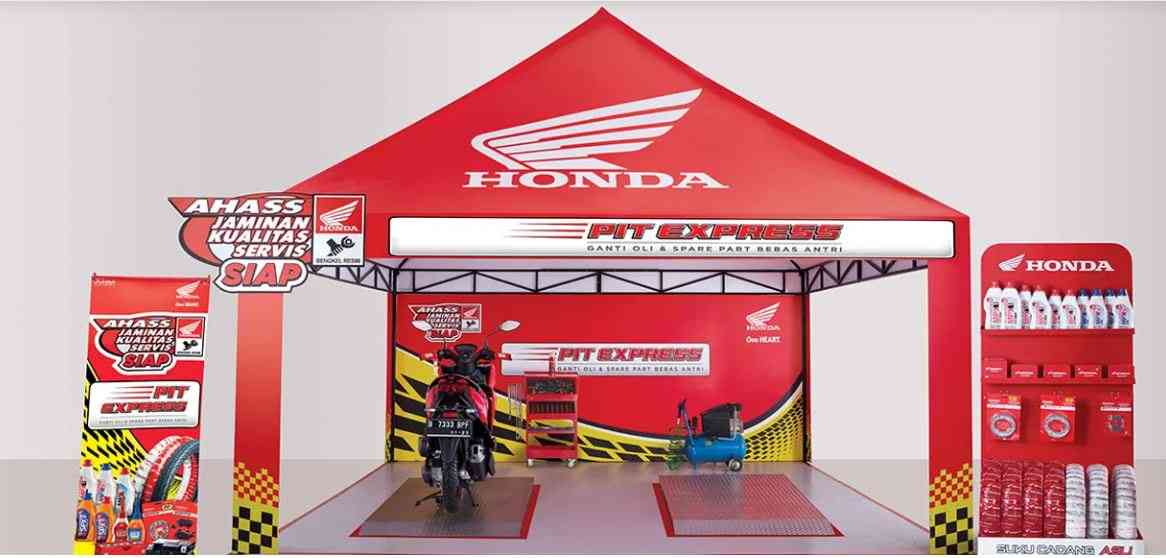 Bengkel AHASS dealer resmi motor Honda Bandung Wijaya Abadi