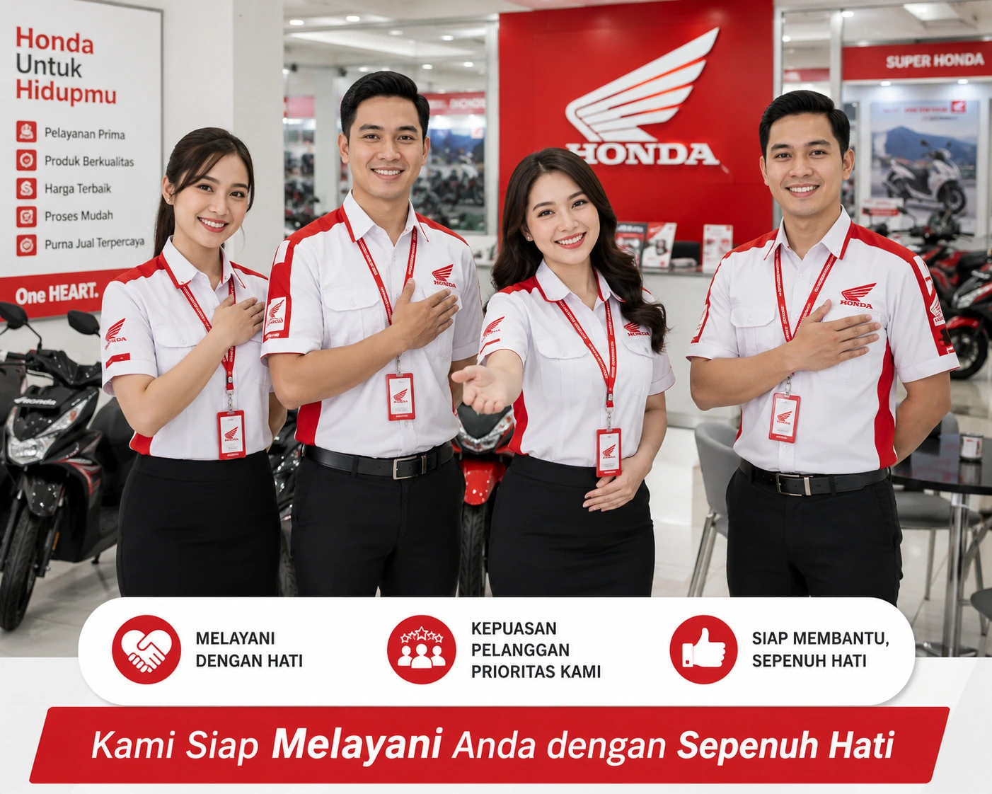 Tim Sales Honda Wijaya Abadi Motorindo